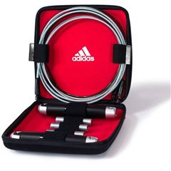 Adidas阿迪达斯ADRP-11012专业跳绳组套件 竞速跳绳带盒子